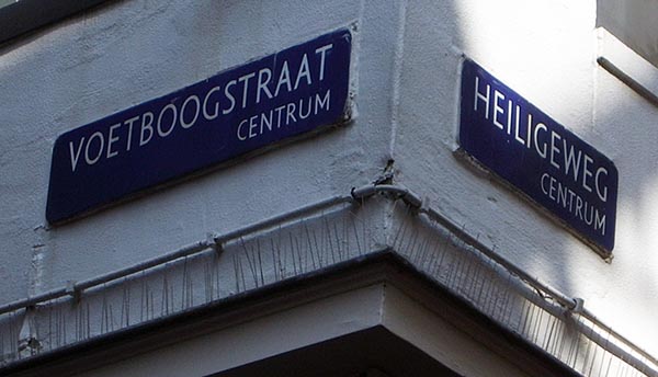 Nomes impronunciáveis das ruas de Amsterdam